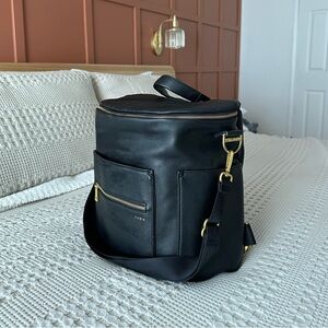 BLACK FAWN DIAPER BAG